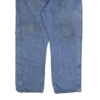 DICKIES Mens Jeans Blue Relaxed Straight Denim Medium W44 L30 Durable Workwear