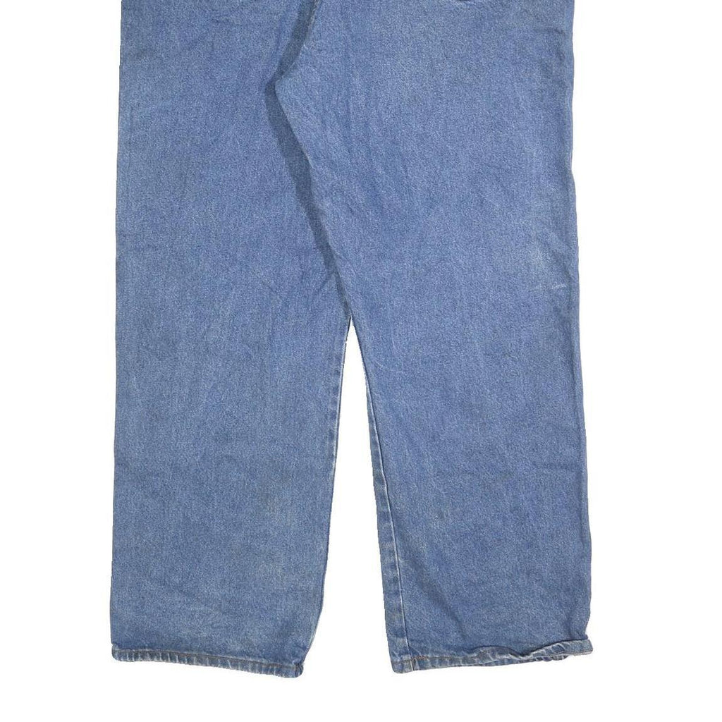 DICKIES Mens Jeans Blue Relaxed Straight Denim Medium W44 L30 Durable Workwear