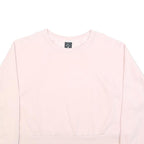 NIKE Womens Pink 2XL Crew Neck Sweatshirt Cotton Blend Pullover Casual Wear