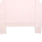 NIKE Womens Pink 2XL Crew Neck Sweatshirt Cotton Blend Pullover Casual Wear