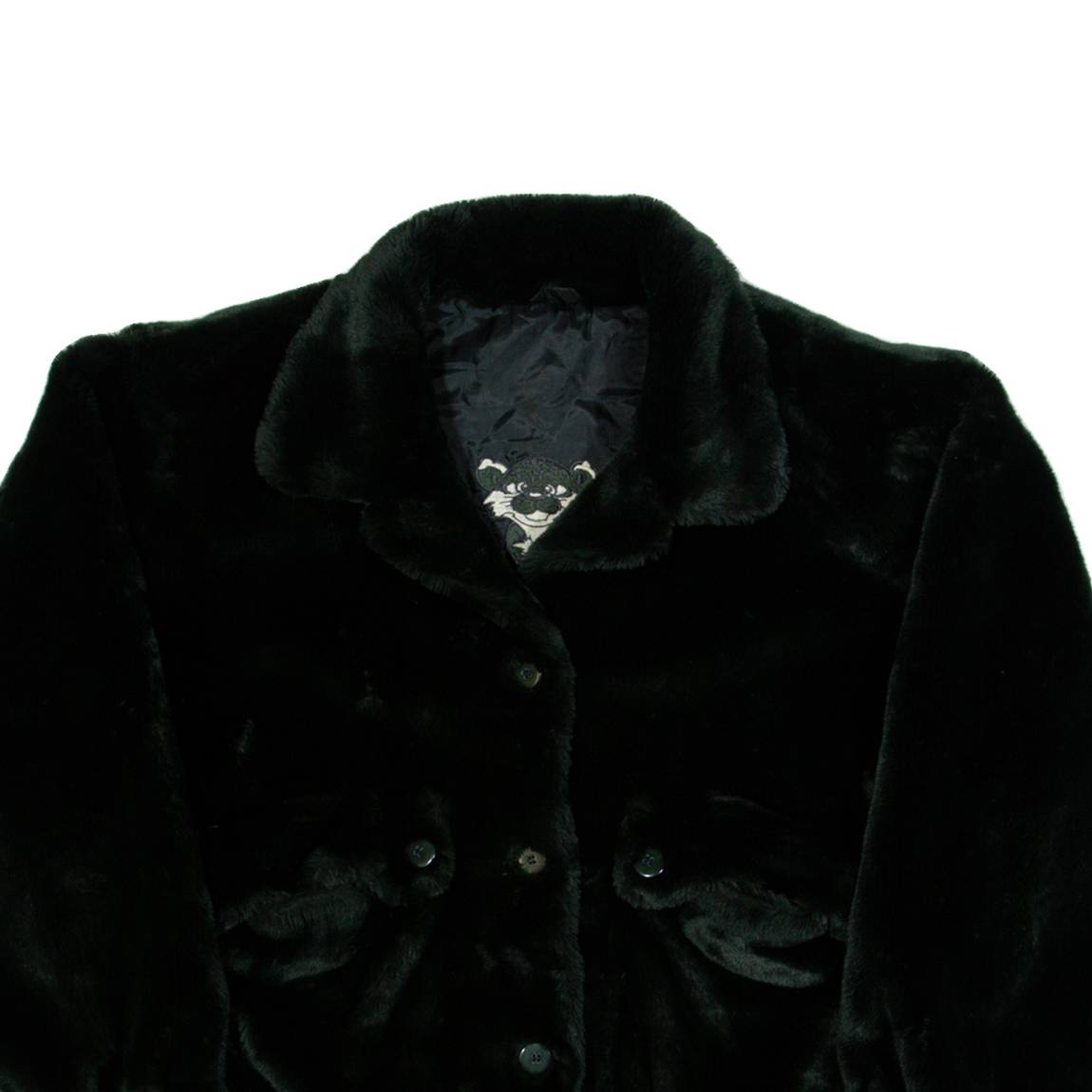 SAINT-PHIL Teddy Fleece Womens Jacket Green 80s L