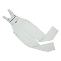 LIBERTY Womens White Cotton Dungarees Regular Fit Plain M W32 L32 Casual Style