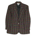 FUNDAMENTAL THINGS Womens Multi Colour Checked Jacket UK 8 Polyester Blend
