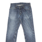 CARHARTT Mens Jeans Blue Regular Straight Denim Medium W29 L29 Classic Fit