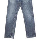 CARHARTT Mens Jeans Blue Regular Straight Denim Medium W29 L29 Classic Fit