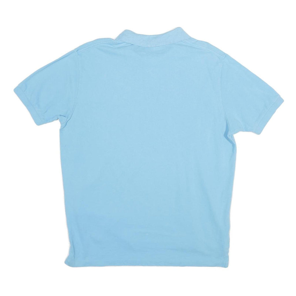 POLO RALPH LAUREN Mens Blue Short Sleeve Polo Shirt XL Classic Cotton Casual