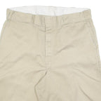 DICKIES Mens Shorts Beige XL W38 Cotton Blend Casual Plain Workwear