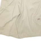 DICKIES Mens Shorts Beige XL W38 Cotton Blend Casual Plain Workwear