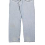 LEVI'S 505 Mens Jeans Blue Regular Straight Denim Light W34 L30 Classic Zip