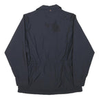 FILA Womens Navy Blue Classic Jacket XS Polyester Blend Zip Plain Lightweight