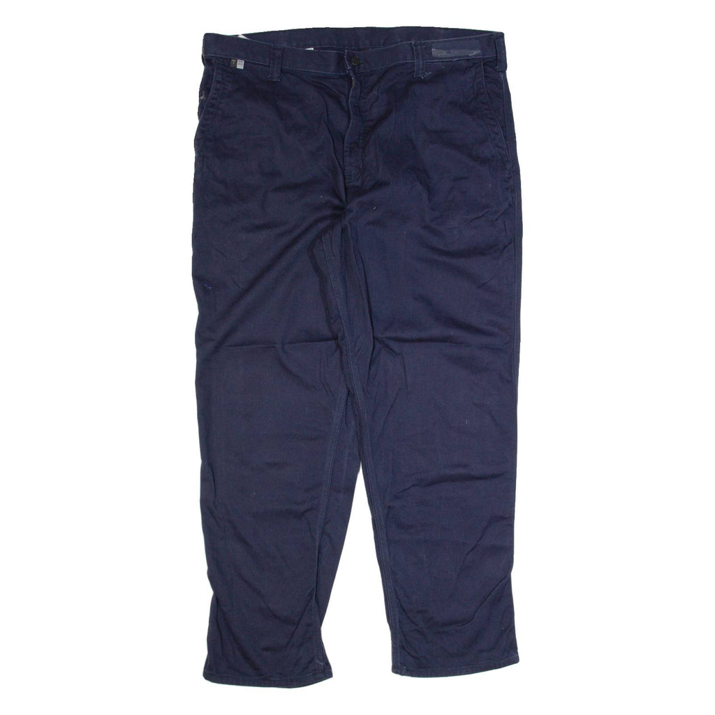 CARHARTT Workwear Mens Trousers Blue Regular Straight W40 L32