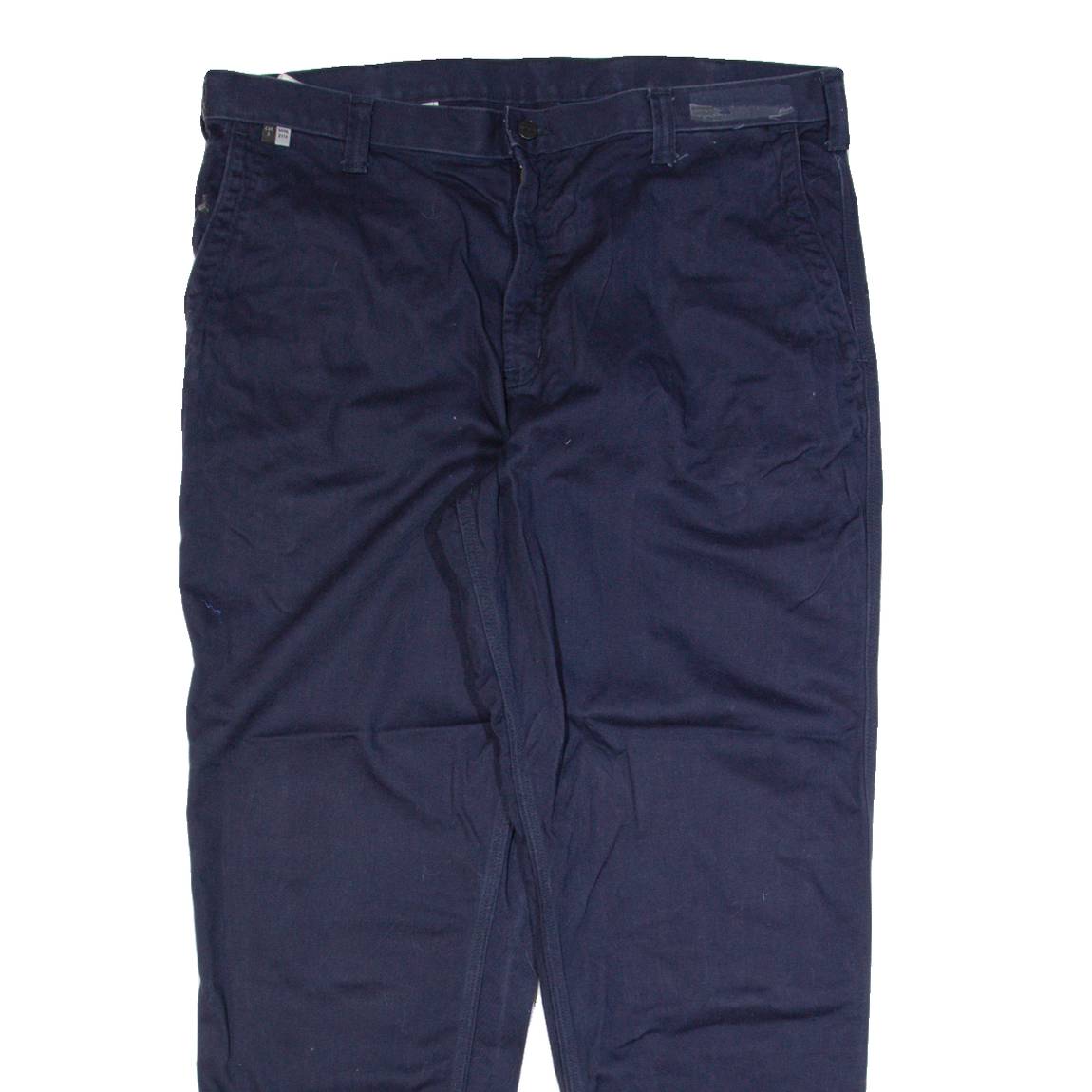 CARHARTT Workwear Mens Trousers Blue Regular Straight W40 L32