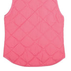 J.CREW Womens Pink Down Quilted Vest XXS Jacket Zip Sleeveless Lightweight