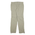 COLUMBIA Womens Polyester Blend Beige Regular Fit Straight Trousers W32 L32