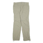 COLUMBIA Womens Polyester Blend Beige Regular Fit Straight Trousers W32 L32