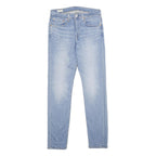 LEVI'S 512 BIG E Mens Slim Jeans Blue Denim Light W31 L34 Classic Fit Zip