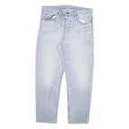 CARHARTT Mens Jeans Light Blue Relaxed Straight Denim Medium W33 L29 Classic