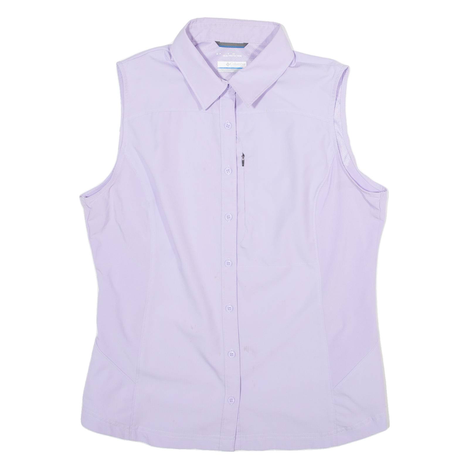 Womens Shirt Top Purple Sleeveless XS