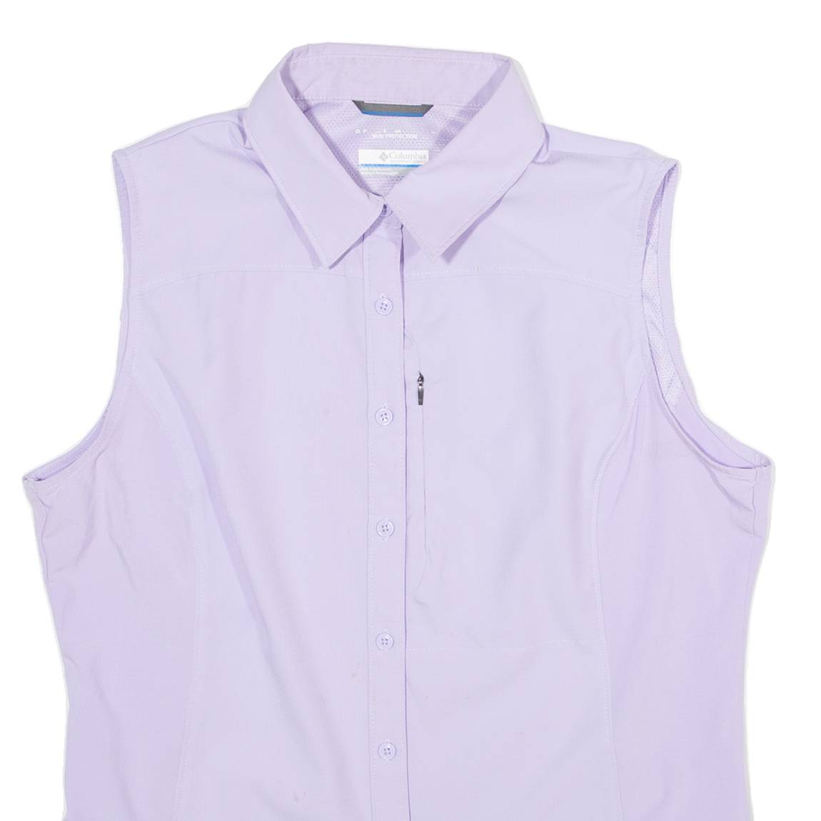 Womens Shirt Top Purple Sleeveless XS