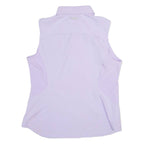 Womens Shirt Top Purple Sleeveless XS