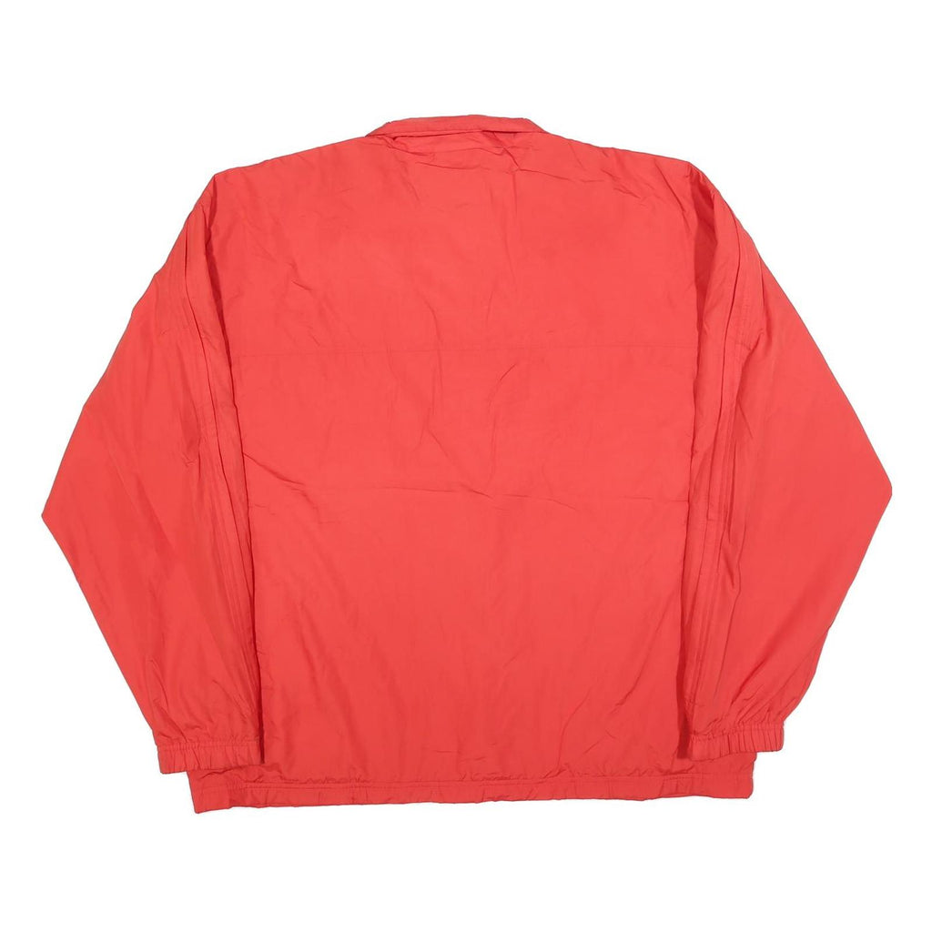 PUMA Mens Red Jacket XL Polyester Blend Zip Plain Sportswear Windbreaker