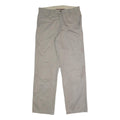 WOOLRICH Mens Cotton Blend Beige Regular Straight Trousers W32 L31 Casual