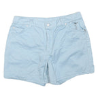 LEVI'S Womens Shorts Blue Casual Plain L W34 Cotton Blend Summer