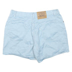 LEVI'S Womens Shorts Blue Casual Plain L W34 Cotton Blend Summer