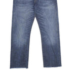 LEVI'S 501 Mens Jeans Blue Classic Straight Denim Medium W30 L27 Button Closure