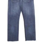 LEVI'S 501 Mens Jeans Blue Classic Straight Denim Medium W30 L27 Button Closure