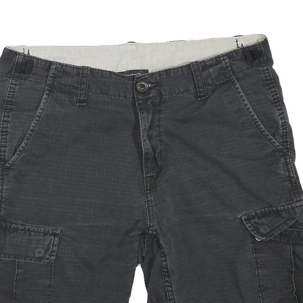 CARHARTT Mens Shorts Black Cargo M W30 Durable Cotton Blend Workwear