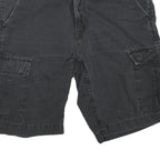 CARHARTT Mens Shorts Black Cargo M W30 Durable Cotton Blend Workwear