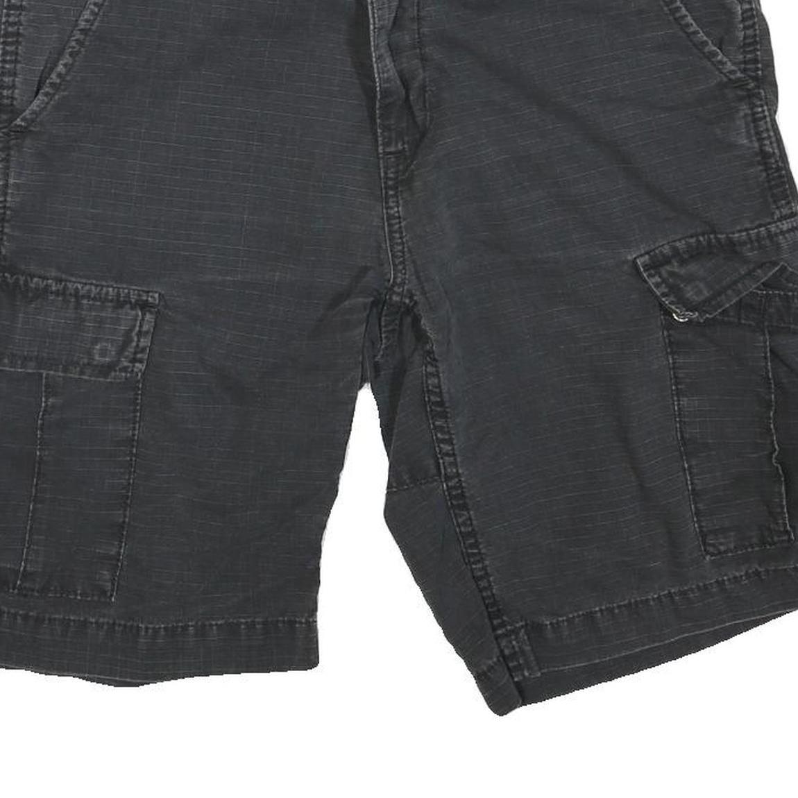 CARHARTT Mens Shorts Black Cargo M W30 Durable Cotton Blend Workwear