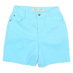 ST JOHNS BAY Womens Shorts Blue Casual M W30 Cotton Summer Wear