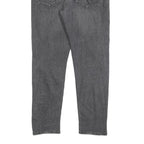 LEVI'S 502 HI-BALL Mens Slim Jeans Grey Denim W33 L30 Cotton Blend Zip