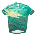 Cycling Mens Jersey Green 1/4 Zip XL