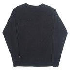 CHAMPION Mens T-Shirt Black Long Sleeve M