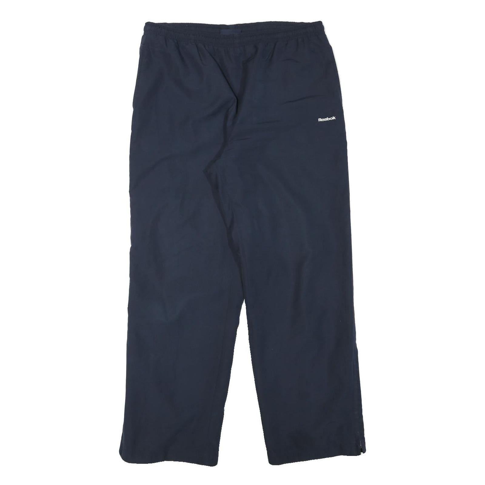 REEBOK Womens Joggers Black XL W32 L29 Relaxed Straight