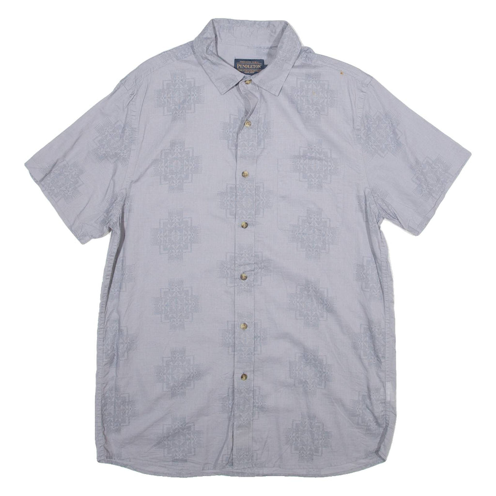 PENDLETON Mens Shirt Grey 80s M