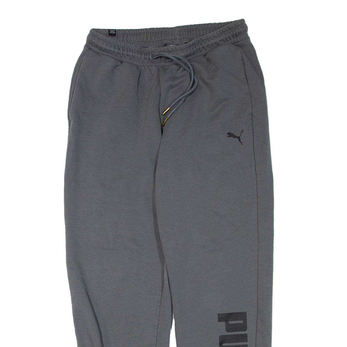 PUMA Mens Joggers Grey Tapered S W26 L27