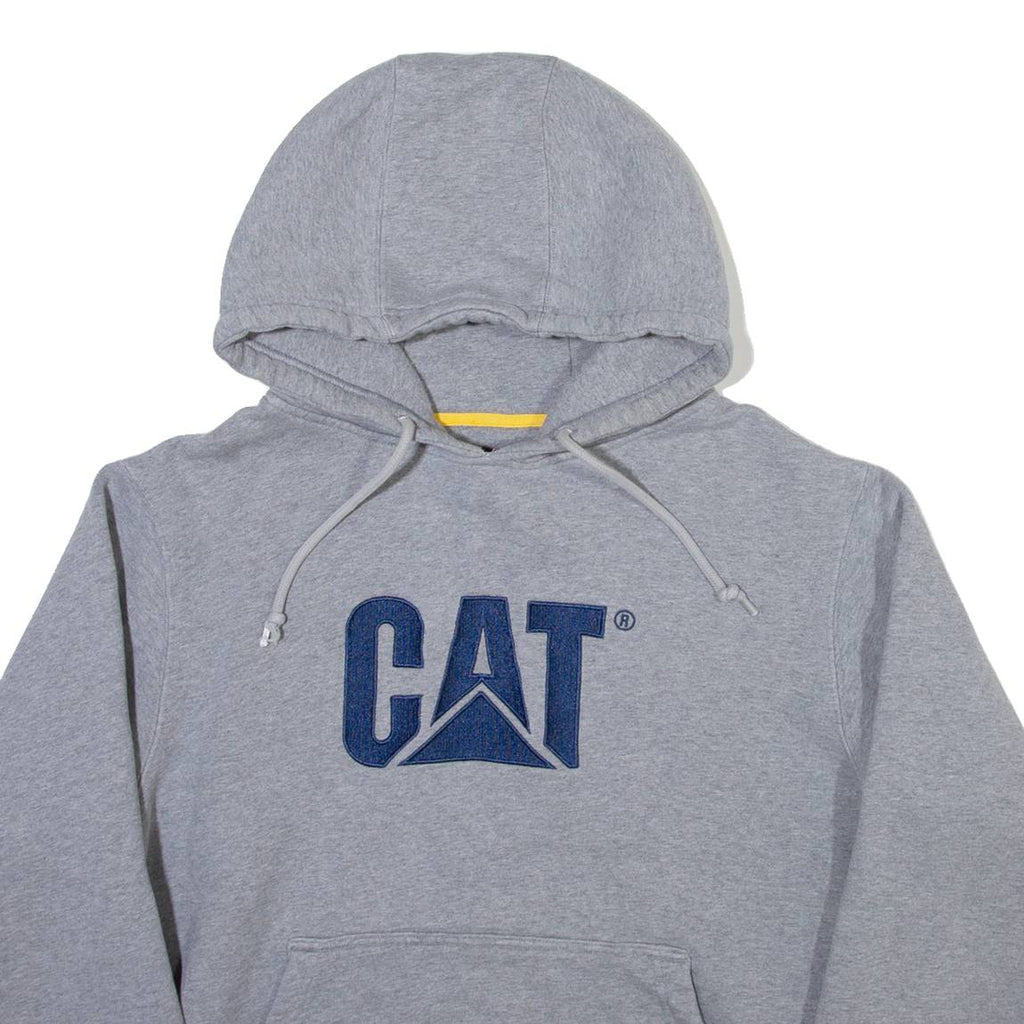 CAT Mens Grey Hoodie M