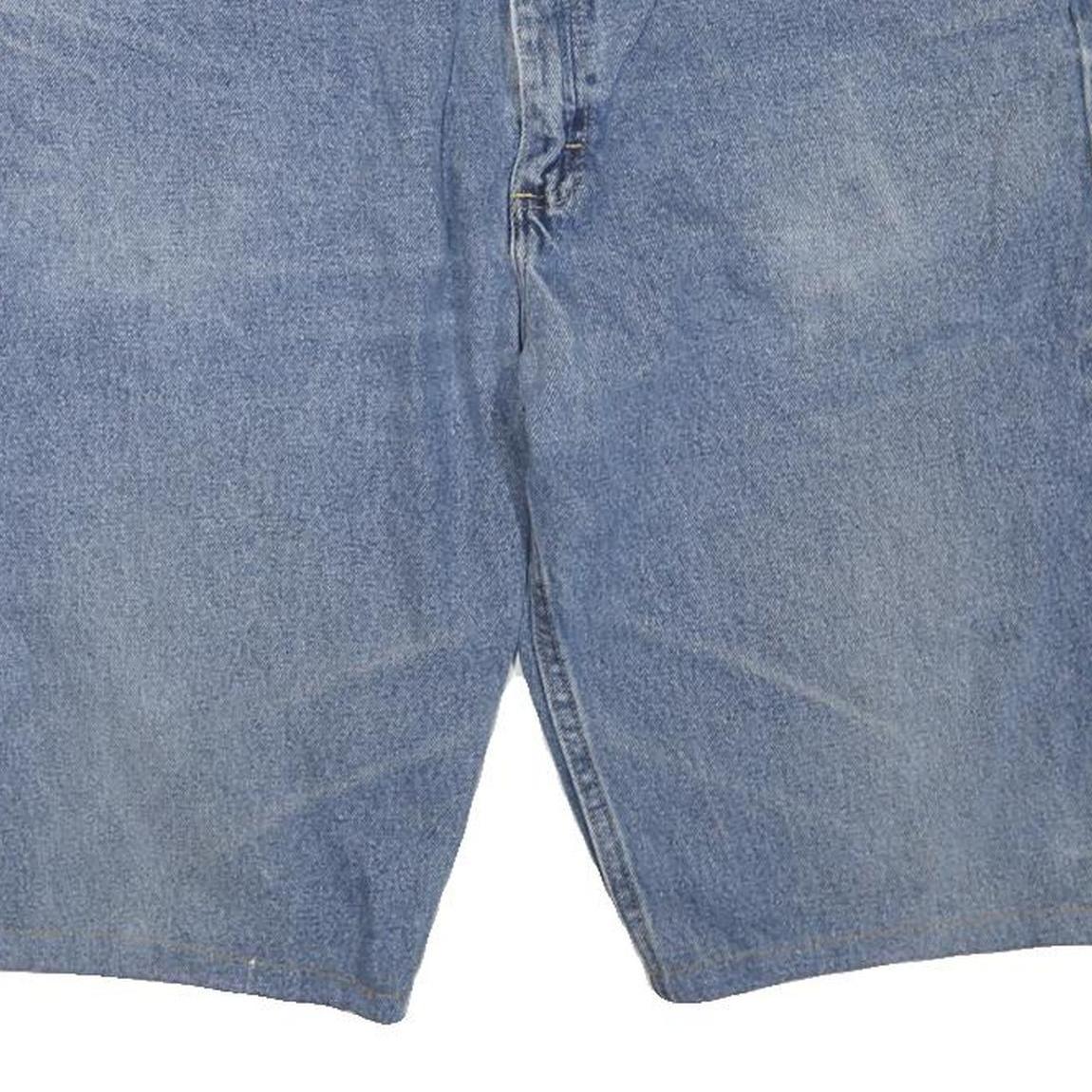 WRANGLER Womens Denim Blue Casual Shorts XL W40 Classic Fit 5-Pocket Design