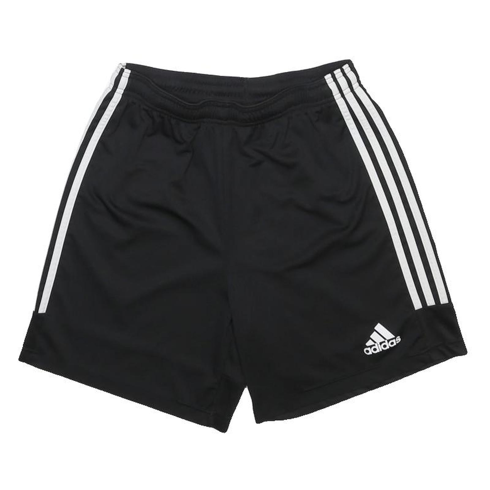ADIDAS Mens Black Sports Casual Shorts M W25 Athletic Gym Wear