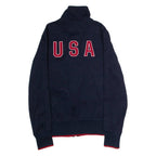 NIKE USA Olympic Team Womens Track Jacket Blue USA L
