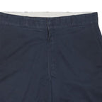 DICKIES Mens Shorts Navy Casual L W37 Cotton Blend Workwear