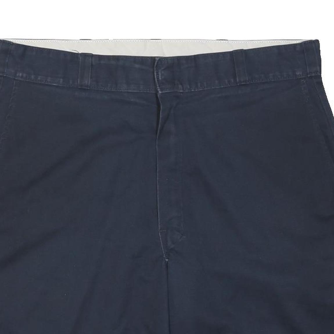 DICKIES Mens Shorts Navy Casual L W37 Cotton Blend Workwear