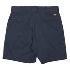 DICKIES Mens Shorts Navy Casual L W37 Cotton Blend Workwear