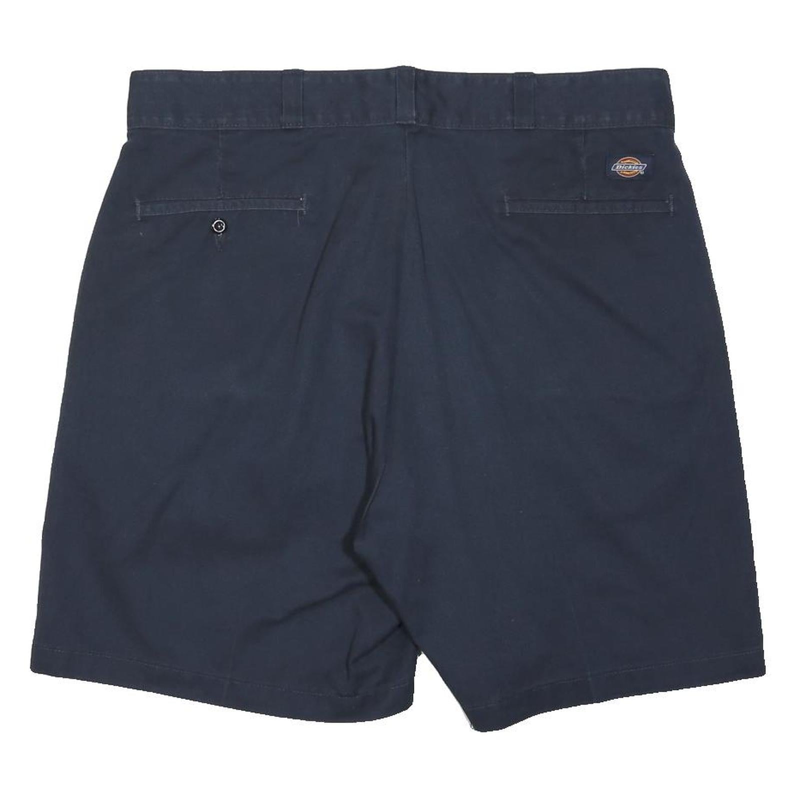 DICKIES Mens Shorts Navy Casual L W37 Cotton Blend Workwear