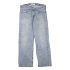 LEVI'S Womens 529 Regular Straight Denim Light Blue W31 L30 Classic Fit Zip Fly