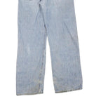 LEVI'S Womens 529 Regular Straight Denim Light Blue W31 L30 Classic Fit Zip Fly